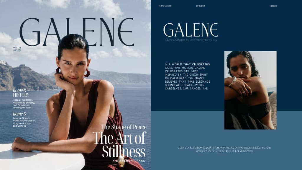 GALENE brand showcase